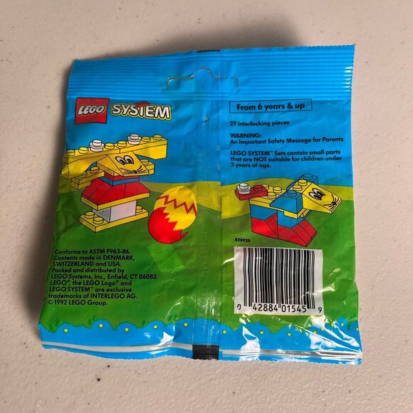 Lego Easter Bunny Lot Build A Rabbit Vintage Year 1992 2000 Retired #1263 & 1545 - Picture 9 of 11